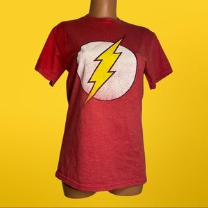 The Flash Distressed logo Tee